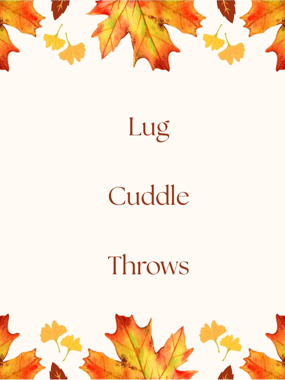 Lug Cuddle Throws